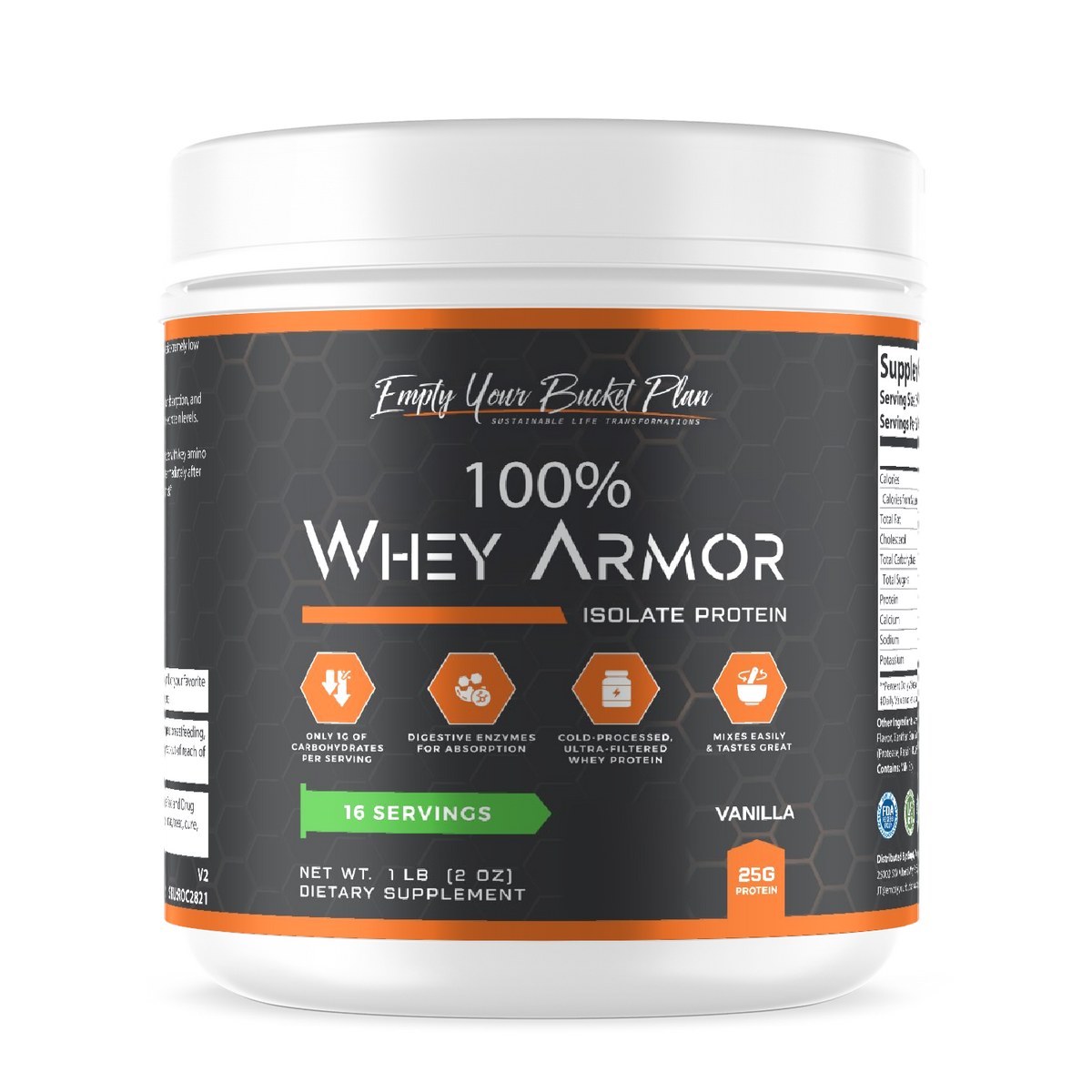 Whey Armor Isolate Protein - Vanilla