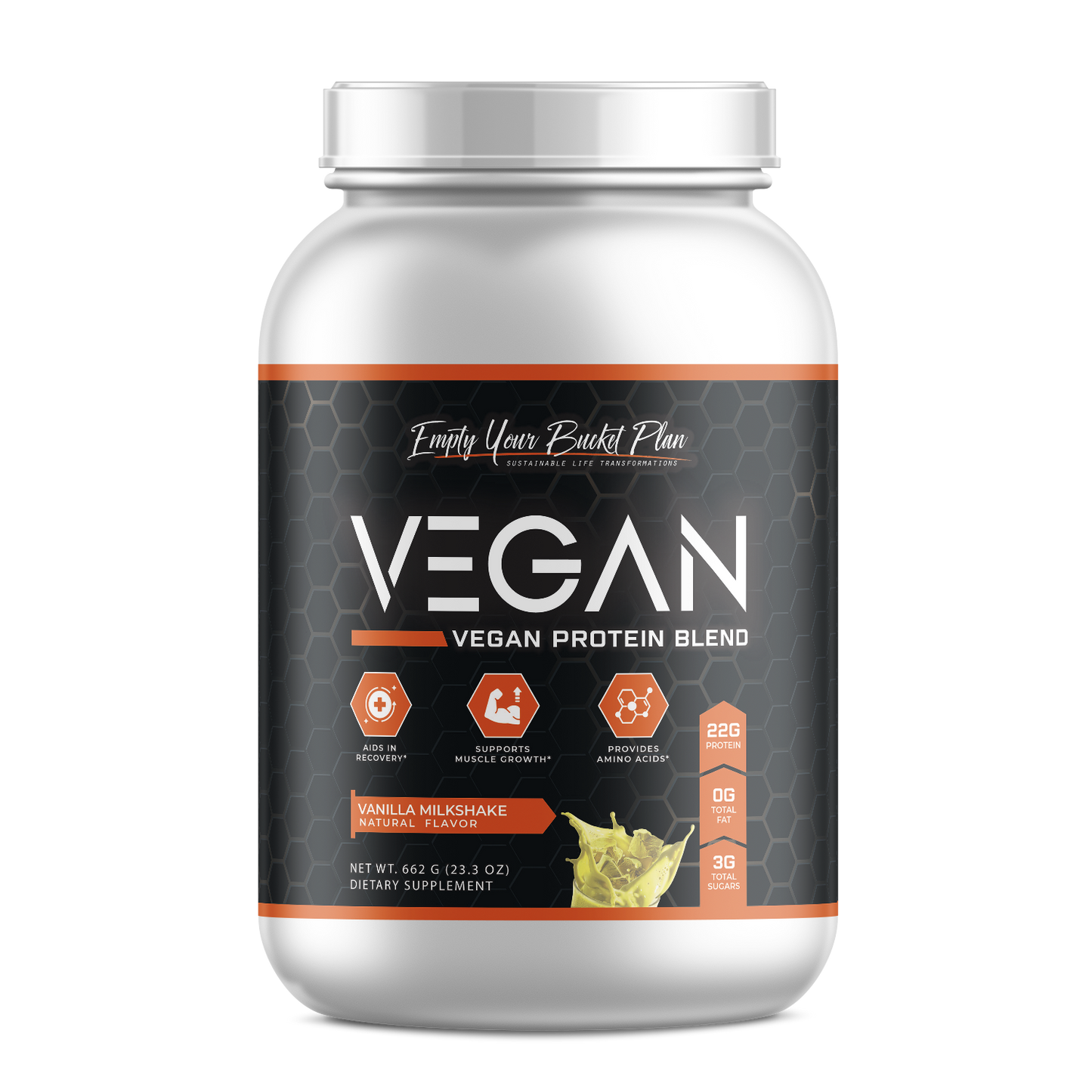 1.5lb Pure Vegan Protein Vanilla
